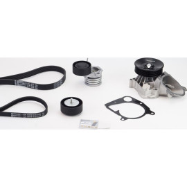 CONTITECH 6PK1836WP1 Wasserpumpe + Keilrippenriemensatz für BMW 3er, 1er