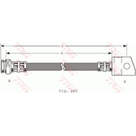 Bremsschlauch PHA347 Bremsschlauch PHA347