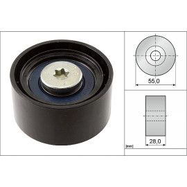 Umlenk-/Führungsrolle, Keilrippenriemen 532 0556 10