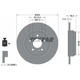 Bremsscheibe 92099403