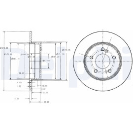 Bremsscheibe BG3326C