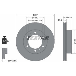 Bremsscheibe 92222600 Bremsscheibe 92222600