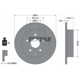 Bremsscheibe 92162103