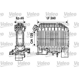 Valeo 817698 Ladeluftkühler