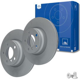 ATE 24.0124-0248.1 Bremsscheibe für BMW 3er, 4er, 2er 330,0x24,0mm, 5x120,0, Belüftet, beschichtet, hochgekohlt