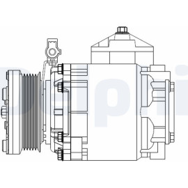Kompressor, Klimaanlage CS20525