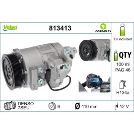Kompressor, Klimaanlage 813413