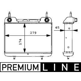 Ölkühler, Motoröl CLC 27 000P