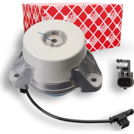 FEBI BILSTEIN 104820 Motorlager für MERCEDES S-Klasse rechts, elektrisch schaltbares Hydrolager