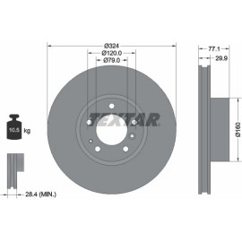 Bremsscheibe 92058300 Bremsscheibe 92058300