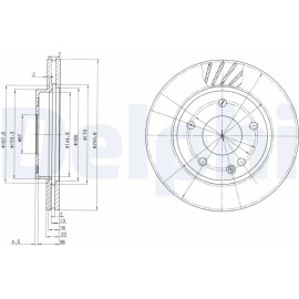 Bremsscheibe BG3395