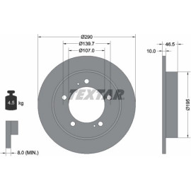 Bremsscheibe 92066003