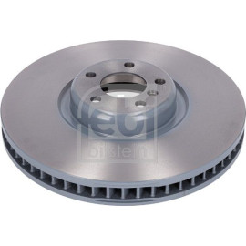 FEBI BILSTEIN 193351 Bremsscheibe für BMW X5, X6 Vorderachse links, 395x36mm, 5x120, innenbelüftet, beschichtet, hochgekohlt