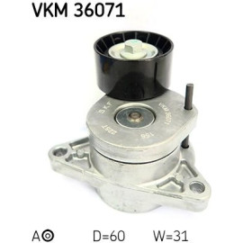 Spannrolle, Keilrippenriemen VKM 36071