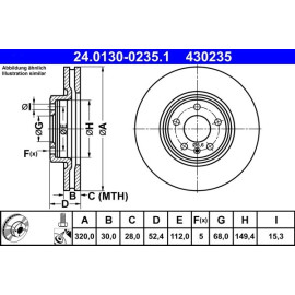 Bremsscheibe 24.0130-0235.1