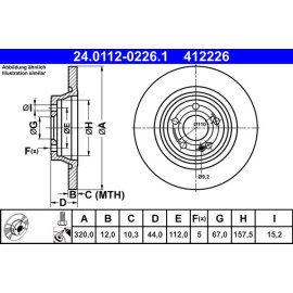 Bremsscheibe 24.0112-0226.1