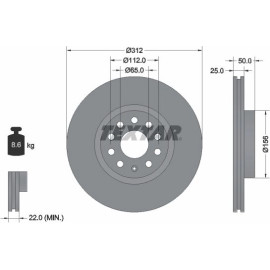 Bremsscheibe 92120505