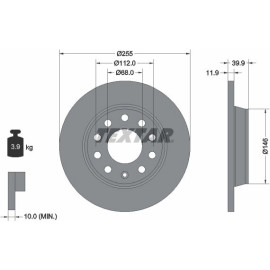 Bremsscheibe 92106303