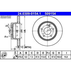 Bremsscheibe 24.0309-0154.1