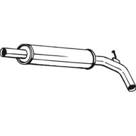 Mittelschalldämpfer 227-109 Mittelschalldämpfer 227-109