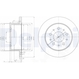 Bremsscheibe BG3853