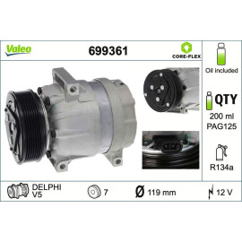 Kompressor, Klimaanlage 699361 Kompressor, Klimaanlage 699361