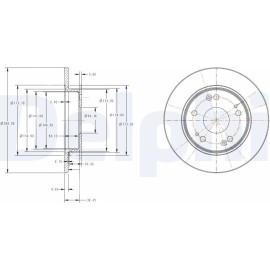 Bremsscheibe BG4118C Bremsscheibe BG4118C