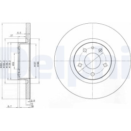 Bremsscheibe BG3420
