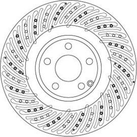 Bremsscheibe DF6674S