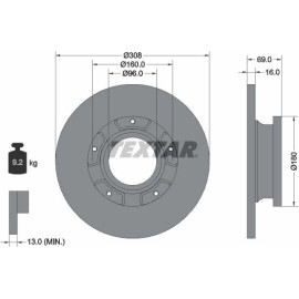 Bremsscheibe 92292603 Bremsscheibe 92292603