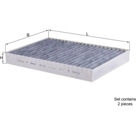 Filter, Innenraumluft LAK 292/S