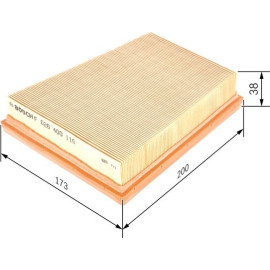 BOSCH F 026 400 110 Luftfilter