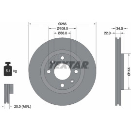 Bremsscheibe 92111503