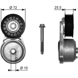 Spannrolle, Keilrippenriemen T38103 Spannrolle, Keilrippenriemen T38103