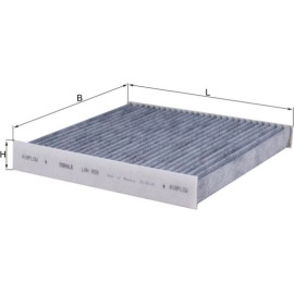 Filter, Innenraumluft LAK 859