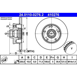 Bremsscheibe 24.0110-0276.2