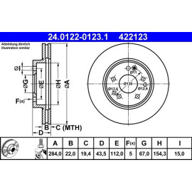 Bremsscheibe 24.0122-0123.1