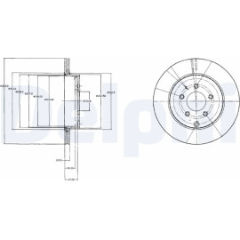 Bremsscheibe BG4341 Bremsscheibe BG4341