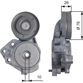 Spannrolle, Keilrippenriemen T39173