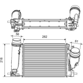 Ladeluftkühler 816759