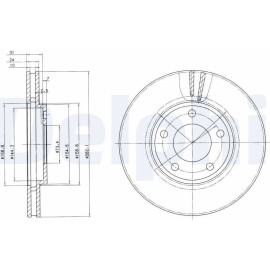 Bremsscheibe BG3383