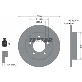 Bremsscheibe 92226103
