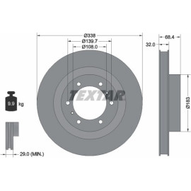 Bremsscheibe 92223903 Bremsscheibe 92223903