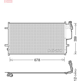 Kondensator, Klimaanlage DCN44010
