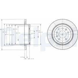 Bremsscheibe BG4336 Bremsscheibe BG4336