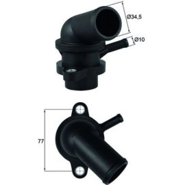 Thermostat, Kühlmittel TI 240 87D Thermostat, Kühlmittel TI 240 87D