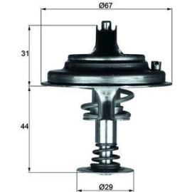 Thermostat, Kühlmittel TX 26 71D Thermostat, Kühlmittel TX 26 71D
