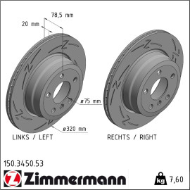 Bremsscheibe 150.3450.53