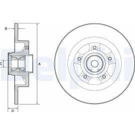 Bremsscheibe BG9115RS