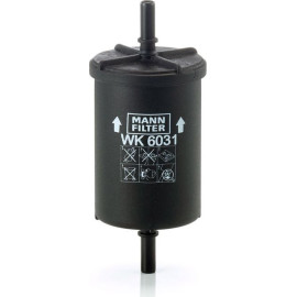 MANN-FILTER WK 6031 Kraftstofffilter Leitungsfilter, 8mm
